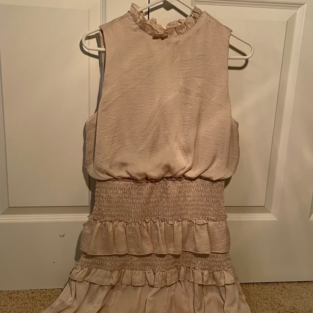 She + Sky cream dress size M